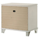 Gwendolyn - 2 Drawer Nightstand - White by HouseOfZazla