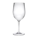 Leadingware Tritan Plastic Wine Glasses (Set of 4), Unbreakable, Bpa Free, 12Oz - Clear by HouseOfZazla