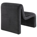 Winne - Curved Armless Accent Chair by HouseOfZazla