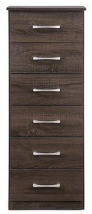Boston Wood Lingerie Chest Smooth Roller Drawer Glides by Unique Piece Furniture