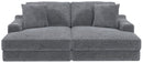 Cozy - 2 Piece Double Wide Chaise With USB Charging Ports