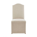 Dining Chair With Skirts (Set of 2) - Beige by HouseOfZazla