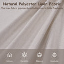 King Size Bed Frame With Linen Upholstery and Solid Wood Base by HouseOfZazla
