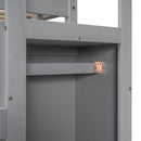 Loft Bed With Built In Storage Wardrobe And Staircase by HouseOfZazla