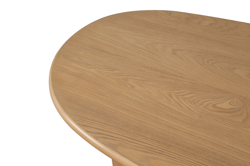 51" Tapered Tabletop Coffee Table (NATURAL WOOD)