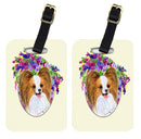 Papillon Luggage Tag