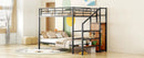 Bunk Bed With Lateral Storage Ladder And Wardrobe by HouseOfZazla