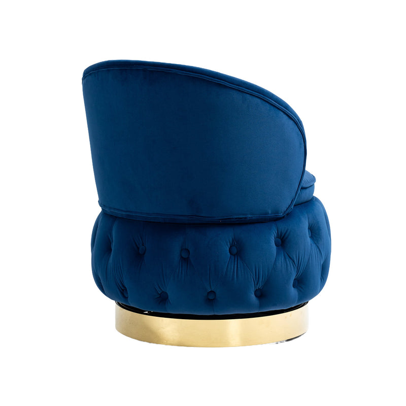 360 Degree Swivel Cuddle Barrel Accent Storage Chairs, Round Armchairs with Wide Upholstered, Fluffy Velvet Fabric Chair for Living Room, Bedroom, Office, Waiting Rooms