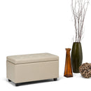 Cosmopolitan - Upholstered Storage Ottoman by Unique Piece Furniture