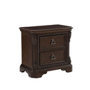 2 Drawer Nightstand - Mahogany by HouseOfZazla