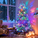 6FT Sliver Pre-Lit Artificial Christmas Tree