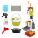 Kids Cleaning Toy Set with Vacuum, Broom & Stand - 14pc by LJGDeals