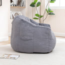 Beanbag Chair, Beanbag Sofa Chair With Armrests Stuffed High Density Foam by Unique Piece Furniture
