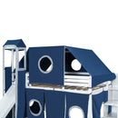Loft Bed With Tent And Tower by HouseOfZazla