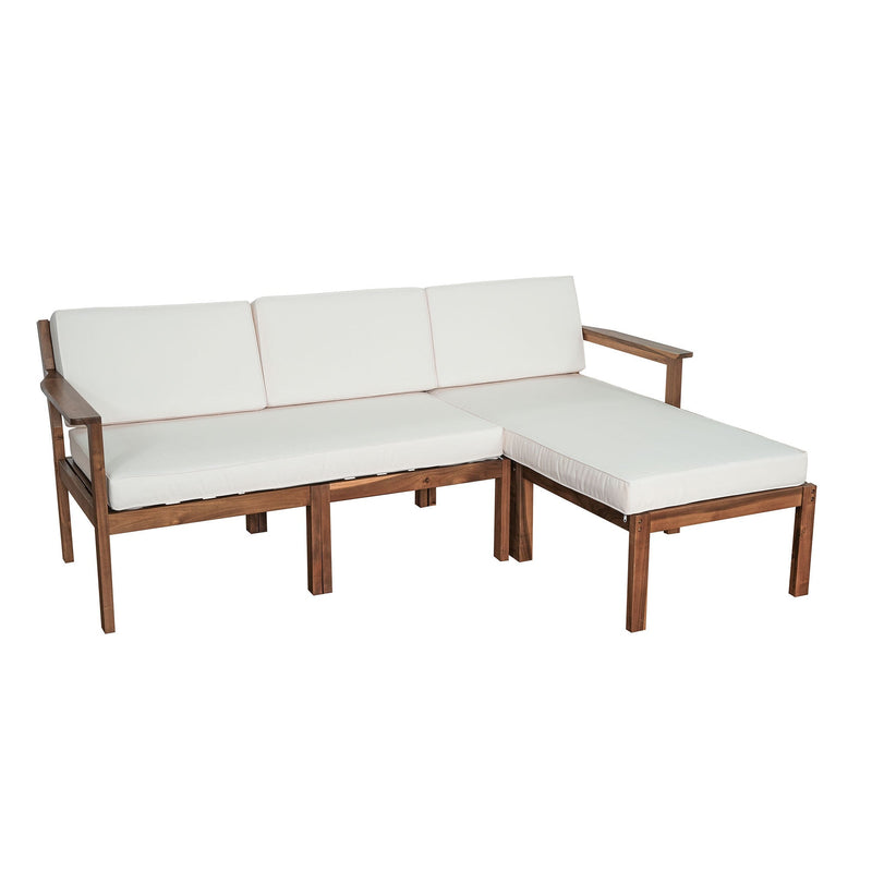 A Multi-person Sofa Set with A Small Table, Suitable for Gardens, Backyards, and Balconies.