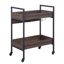 Jerrick Kitchen Island & Serving Cart by HouseOfZazla