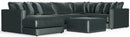 Remington - Modular Sofa And Cocktail Ottoman by Unique Piece Furniture