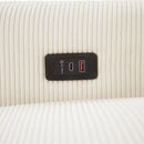 57.48" Pull-out Sofa Bed Convertible Couch 2 Seat Loveseat Sofa Modern Sleeper Sofa with Two Throw Pillows and USB Ports for Living Room, Beige