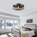 20'' Cage Ceiling Fan With Remote Control by HouseOfZazla
