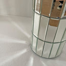 29.92" Tall Floor Vase Mirrored