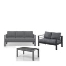 Outdoor Patio Set, All-Weather With Thick Cushions by HouseOfZazla