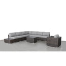 Stylish Entertainment Sectional Set, Outdoor Living