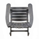 Outdoor Adirondack Rocking Chair With Hand Crafted Details