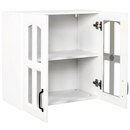 Wall Cabinet with Glass Door and Adjustable Shelves by HouseOfZazla