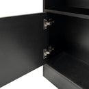 70.87" Tall Bookshelf with 10 Cubes and 3 Doors