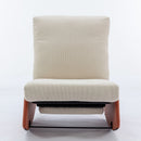 Modern Rocking Chair Recliner, Comfy Rocker Nursery Chair With Footrest, Accent Reading Chair, Upholstered Lounge Chair For Relaxing, Resting, Soft Padded Rocker For Indoor Living Room Bedroom