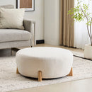 Modish Round Ottoman by HouseOfZazla