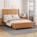 Sleigh Bed Frame With Tall Headboard And Storage Bench by HouseOfZazla