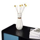 Modern Sideboard Buffet Cabinet With Doors And Unique Panel Styling by HouseOfZazla