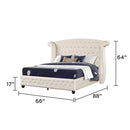 Sophia - Upholstered Bed by HouseOfZazla