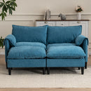 Convertible Combination Sofa With Footstools With Storage by Unique Piece Furniture