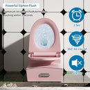 1 Piece Toilet With Tornado Flush, Dual Flush, And ADA Height Comfort Chair by HouseOfZazla