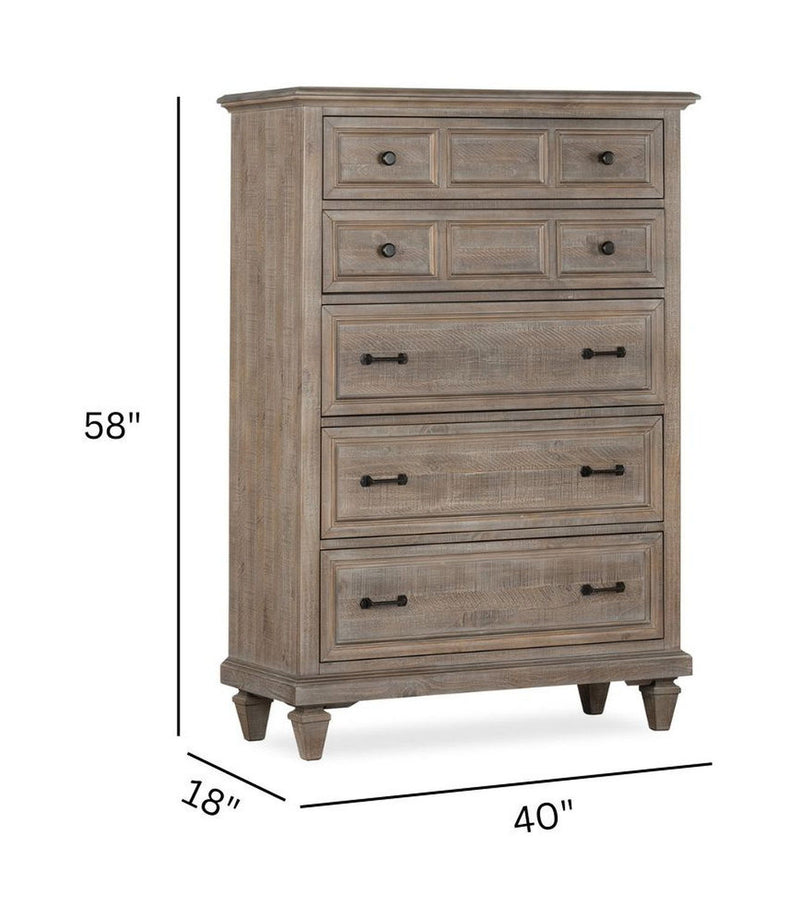 Lancaster - Drawer Chest - Dovetail Gray, photo 3 of 7