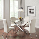 Darby - Upholstered Dining Side Chair (Set of 2) - White by HouseOfZazla
