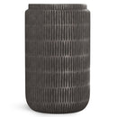 Juno - Cast Aluminum Side Table - Black