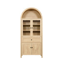 Retro Dome Cabinet With Large Storage Space