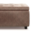 Hamilton - Upholstered Storage Ottoman by Unique Piece Furniture