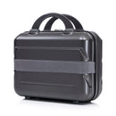 14"/20" 2 Pcs/Set ABS Spinner Wheel Luggage, Dark Gray