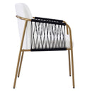 Modern Glam Upholstered Dining Chairs (Set of 2) by HouseOfZazla