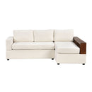Sectional Sofa Upholstered Sofa Couch With Reversible Armrests For Living Room by HouseOfZazla