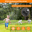 Dog Fence System Pet Containment System with 9 Adjustable Levels IPX8 Waterproof Rechargeable Receiver Underground Fence for Small Medium Large Dog