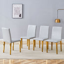 Modern Dining Chairs With Metal Legs by Unique Piece Furniture