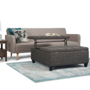 Harrison - Upholstered Coffee Table Storage Ottoman by HouseOfZazla