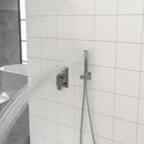 Dual Shower Head 10" Wall Mounted Square Shower System by HouseOfZazla