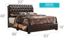 Tufted Upholstered Bed by HouseOfZazla