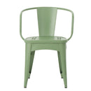 Ambrosia - 3 Piece Bistro Set With Leaf Motifs Top And Seat by HouseOfZazla